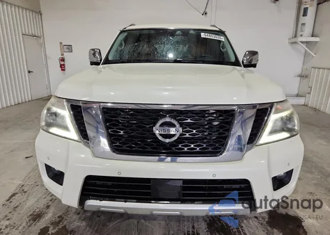 2018 Nissan Armada Sv from USA, damaged, VIN JN8AY2ND8J9050943